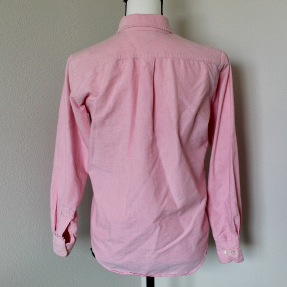 Pink Crested Classic Fit Cotton Shirt - Picture 7 of 8